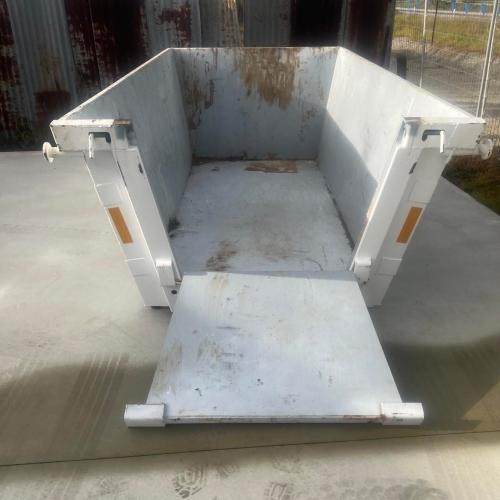 4m Skip Bin with Wheelbarrow Door